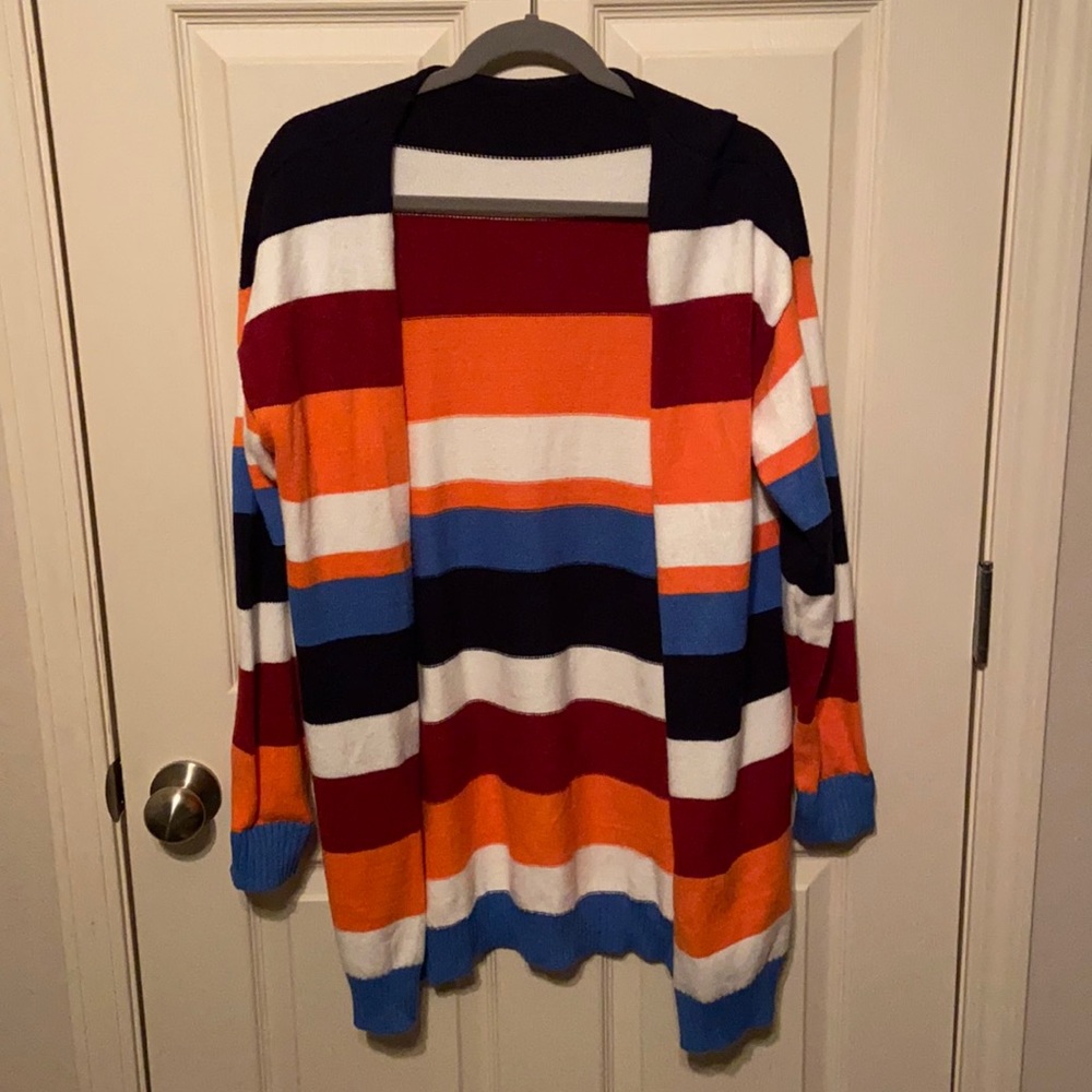 Women’s striped cardigan